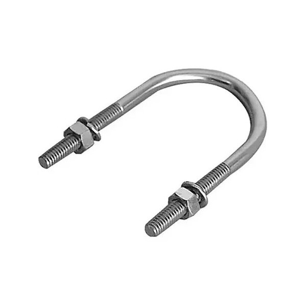 ABRACADEIRA TIPO U VERGALHAO - Medidas 2" X 1/4"